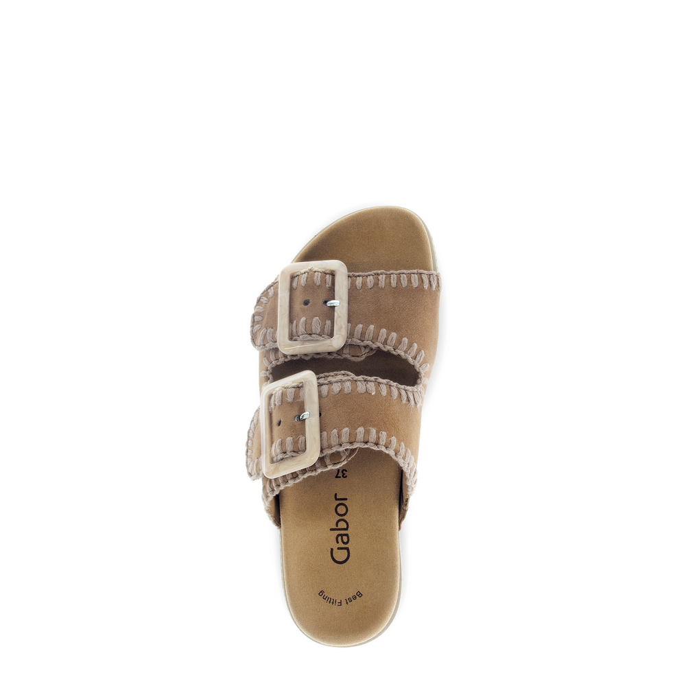Gabor 42.759.89 Sandaletts in gold / shell / metallic buy online Gabor 42.759.89 Sandaletts in gold / shell / metallic buy online