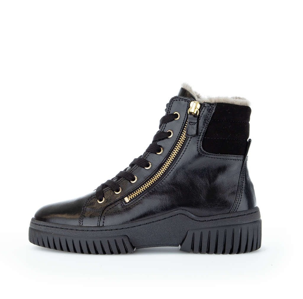 Gabor Shoes USA - 93.761 - HIGH-TOP SNEAKER SHEARLING LINED